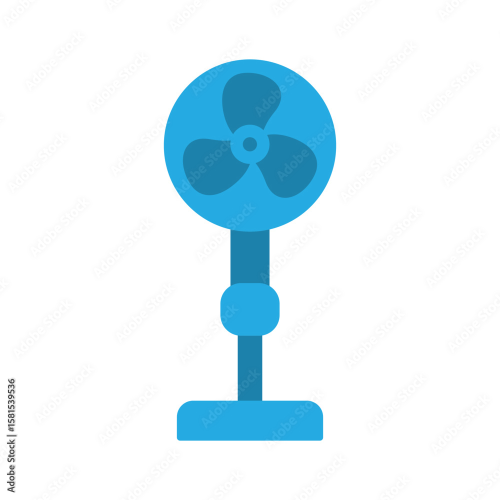 Obraz premium Stand Fan icon design template