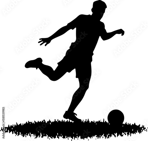 football player silhouette vector, silhouette, sport, vector, runner, running, jump, run, woman, black, sports, athlete, illustration, dance, fitness, people, person, art, body, soccer, action, compet