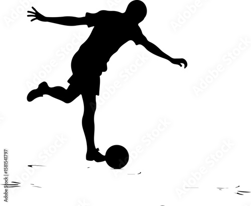 football player silhouette vector, silhouette, sport, vector, runner, running, jump, run, woman, black, sports, athlete, illustration, dance, fitness, people, person, art, body, soccer, action, compet