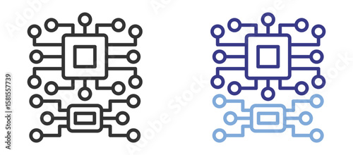 Technology icon color