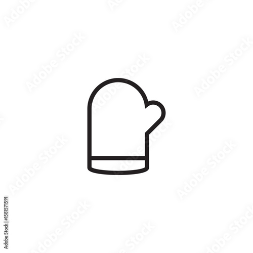 oven glove icon