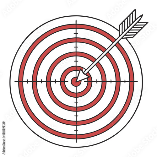 Precision of Targeted Aim and Focus in Archery Symbolizing Goal-Setting and Achievement Strategies