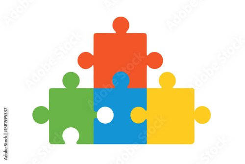 Puzzle Games for Kids and Adults on White Background