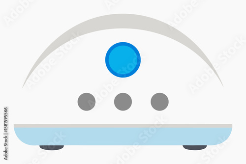 White Noise Machine for Better Sleep and Relaxation on White Background