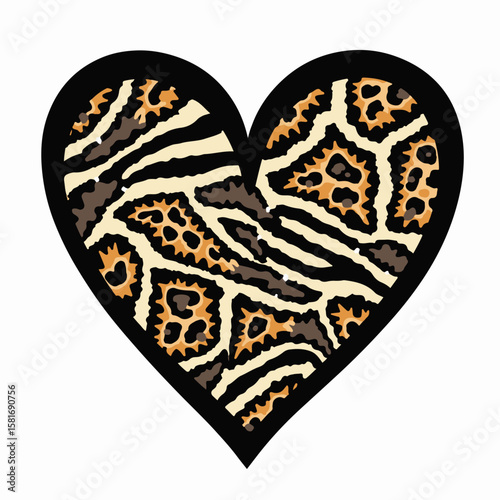 Ornament heart with floral elements, flower, floral, illustration, vector, design, nature, pattern, art, plant, leaf, heart, decoration, flowers, bouquet, summer, love, spring, card, pink, valentine, 