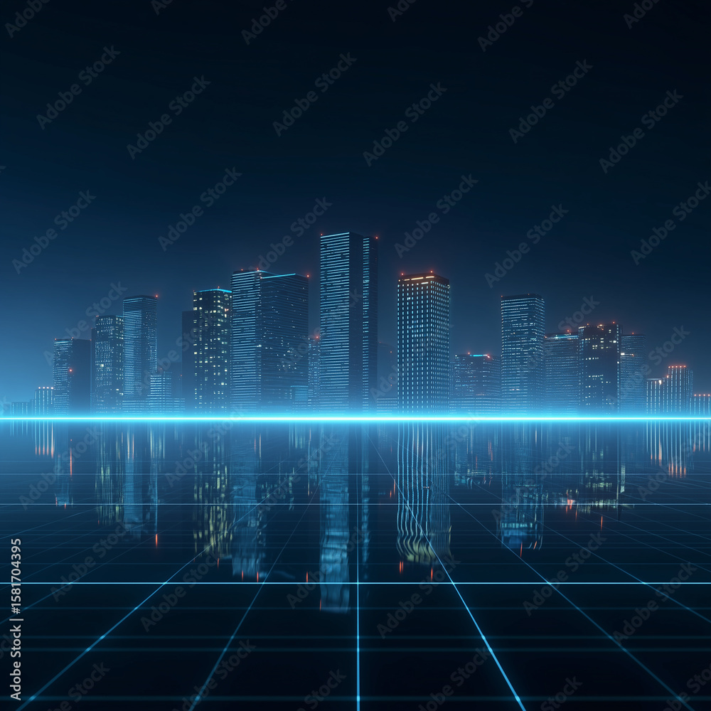 Fototapeta premium stock market chart