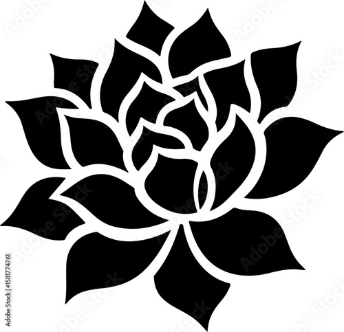 black and white flower lotus, flower, vector, illustration, nature, floral, design, plant, leaf, ornament, petal, art, tattoo, lotus, decoration, lily, symbol, leaves, blossom, beauty, bloom, pattern,
