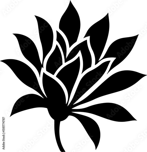 black and white flower lotus, flower, vector, illustration, nature, floral, design, plant, leaf, ornament, petal, art, tattoo, lotus, decoration, lily, symbol, leaves, blossom, beauty, bloom, pattern,