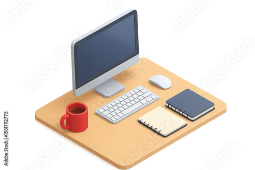 notebook and calculator