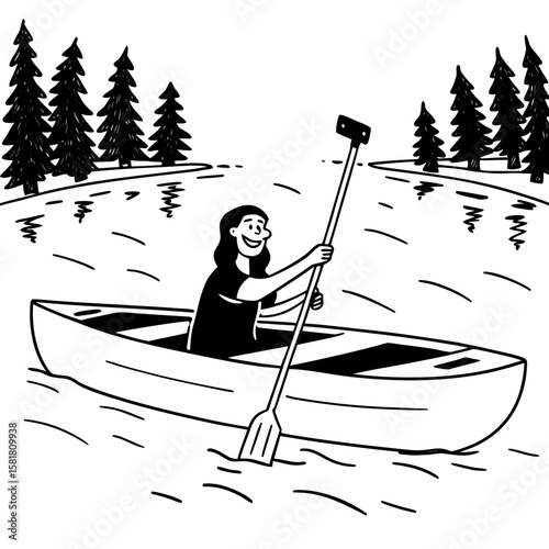 drunk paddler in a white paddle barrel