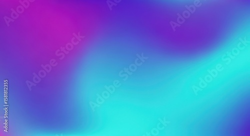 A vibrant gradient background showcases a smooth transition from deep purple and blue hues to a refreshing turquoise  creating a modern and eye-catching abstract design.