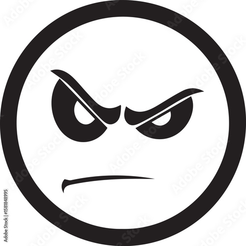  Angry Emoticon Face Icon