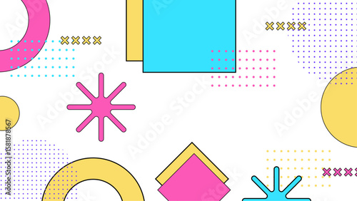 Eye catching and vibrant geometric designs perfect for backgrounds, posters, packaging, and digital art projects. Ideal for modern and trendy creative designs.