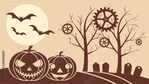 unique Halloween-Themed Worker Vector Prompts for Spooky, Creative, and Engaging Illustrations Perfect for Halloween Designs, Digital Art, and Graphic Projects 