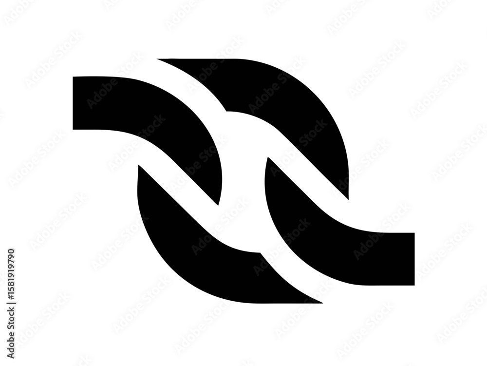 Fototapeta premium abstract logo vector design