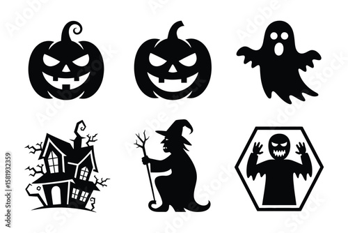 Halloween Icons – Vector Illustration Pack