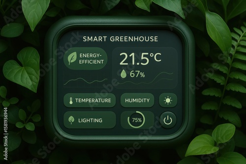 Smartphone Agriculture App Displaying Live Climate and Temperature Readings
