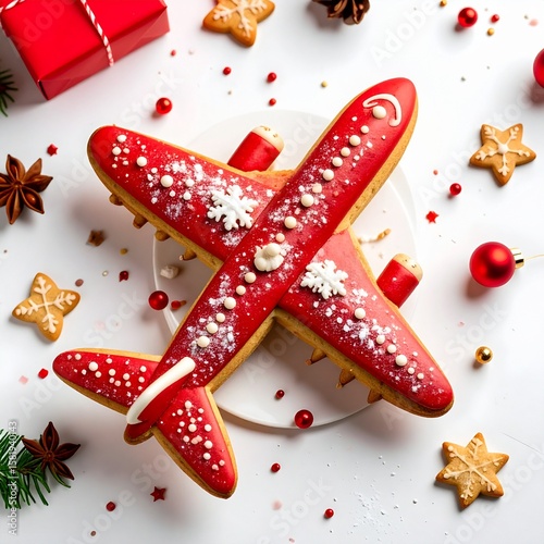 お菓子の飛行機