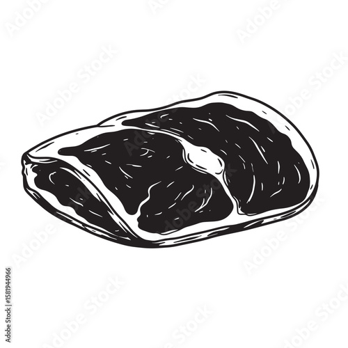 Raw Meat Steak Cut beef food
