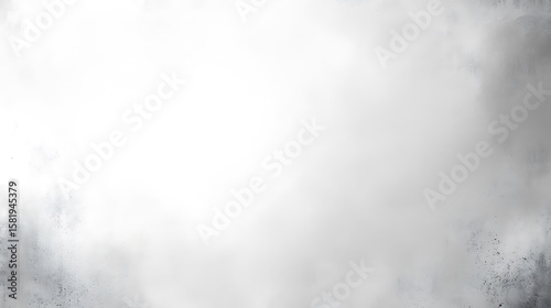 Subtle gray grunge texture blending with ethereal white creating soft transitions and quiet depth