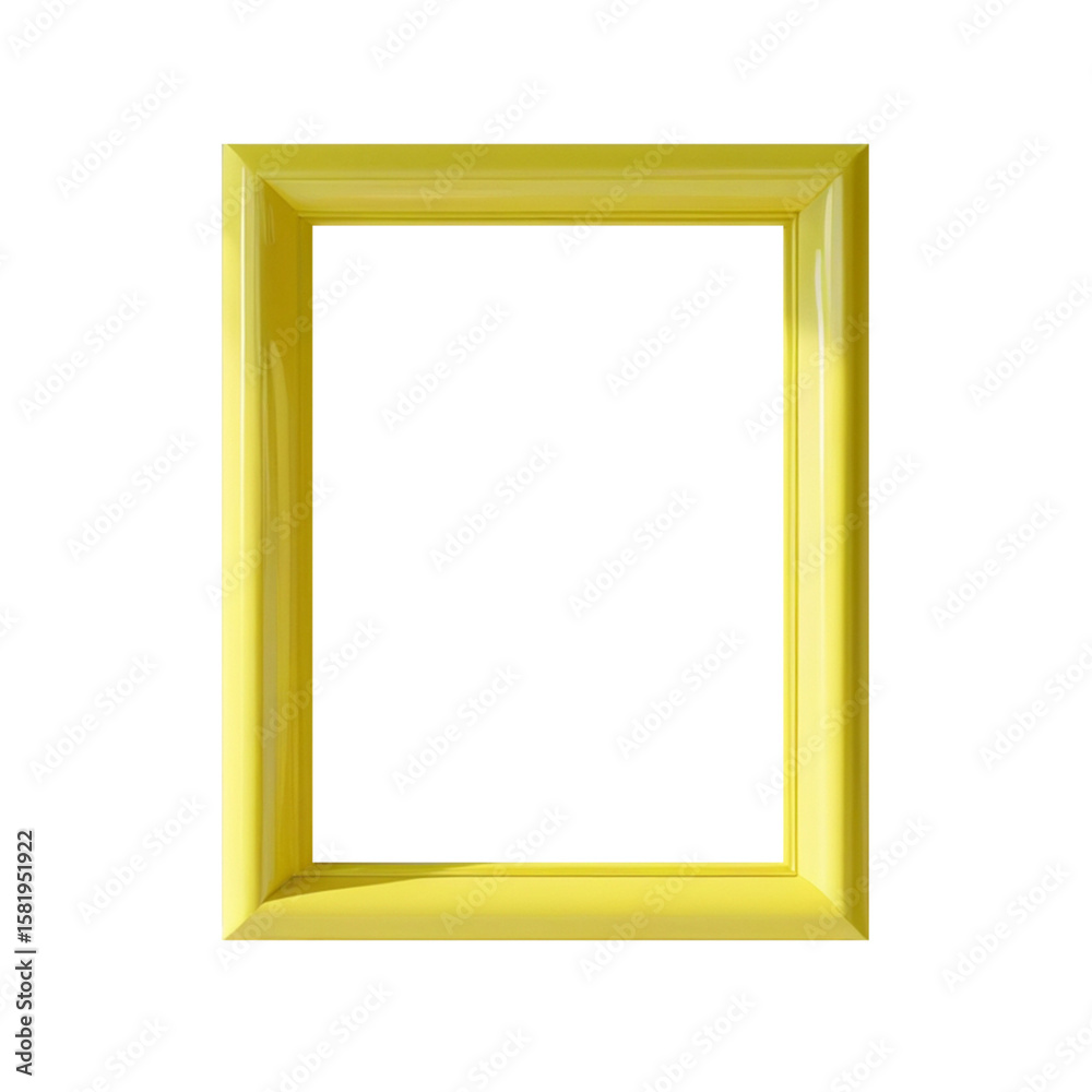 Fototapeta premium golden picture frame PNG