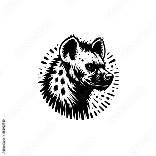 vector illustration of a cartoon cat