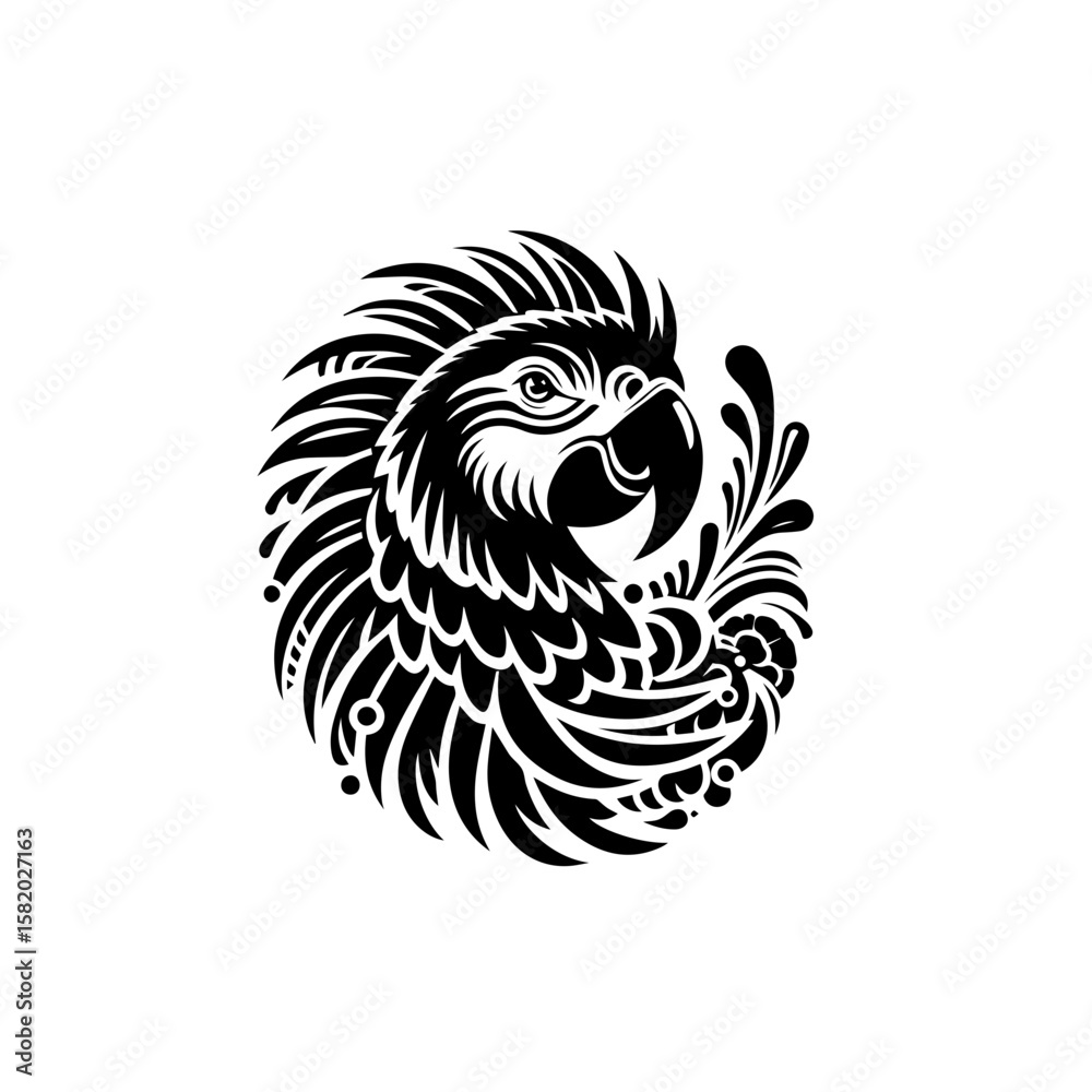vector illustration of a rooster vector illustration of a rooster