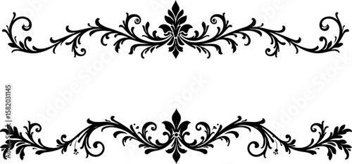  ornament decoration, floral ornament Patten  graphic, illustration, vector