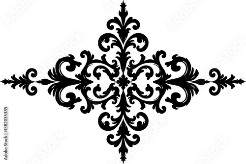  ornament decoration, floral ornament Patten  graphic, illustration, vector