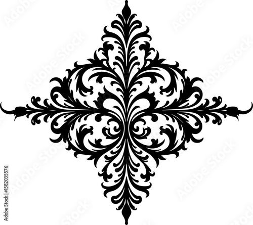  ornament decoration, floral ornament Patten  graphic, illustration, vector