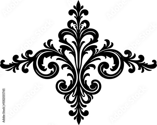  ornament decoration, floral ornament Patten  graphic, illustration, vector