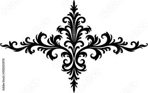  ornament decoration, floral ornament Patten  graphic, illustration, vector