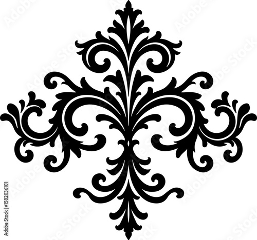  ornament decoration, floral ornament Patten  graphic, illustration, vector