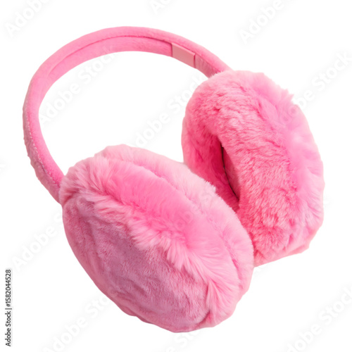 Pink Fuzzy Earmuffs: Winter Warmth & Fashion Accessory