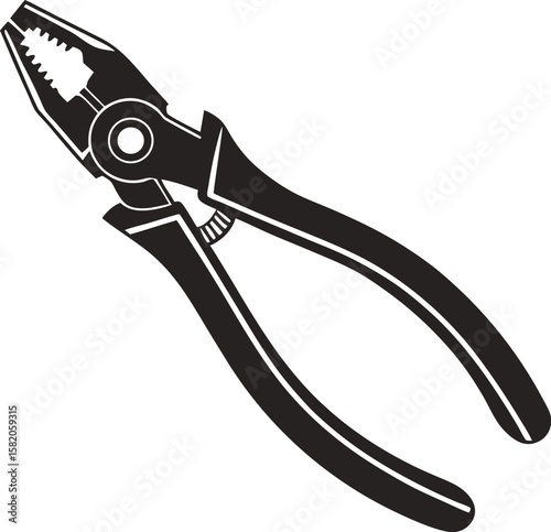 pliers isolated on white background