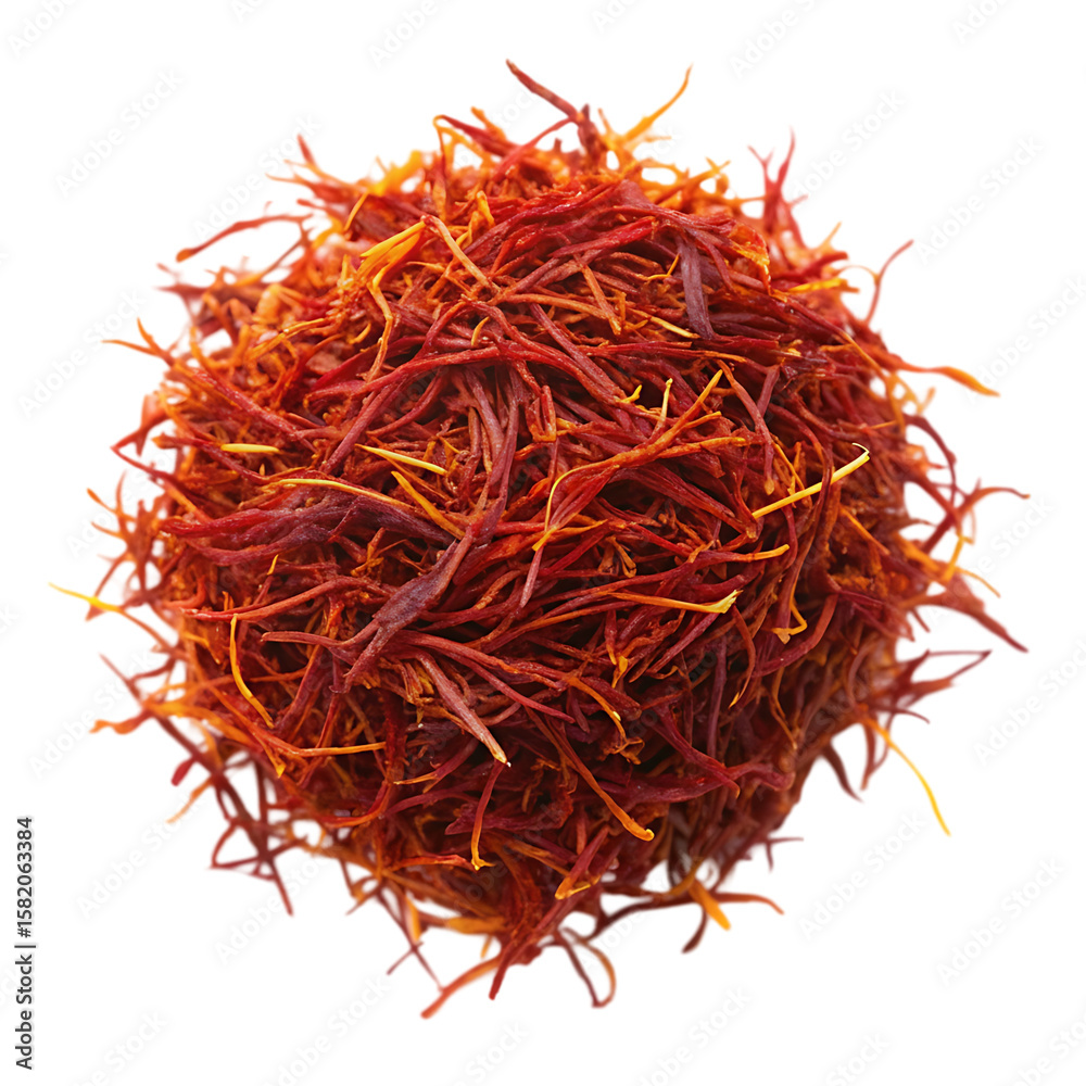 Fototapeta premium Premium Saffron Spice: Culinary Uses & Health Benefits