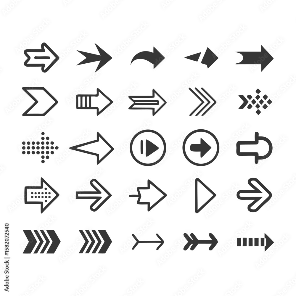 Arrows set of 100 black icons. Arrow icon. Arrow vector collection. Arrow. Cursor. Modern simple arrows. Vector illustration. Arrows set of 100 black icons. Arrow icon. Arrow vector collection. Arrow. Cursor. Modern simple arrows. Vector illustration.