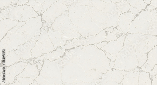 Abstract pattern of white stone with cracks
