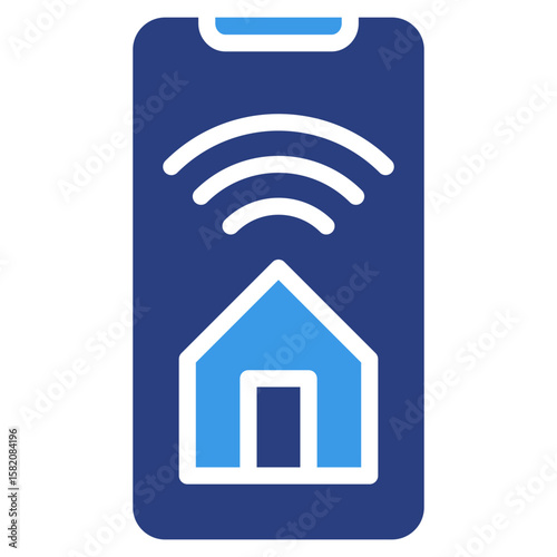 Remote Access  Icon Element For Design