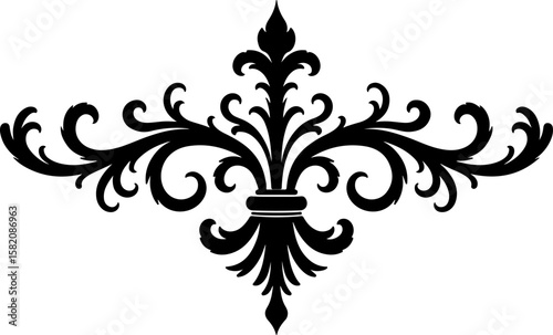 Ornate  Ornament decoration, Islamic floral  Vector