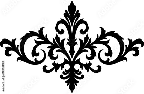 Ornate  Ornament decoration, Islamic floral  Vector