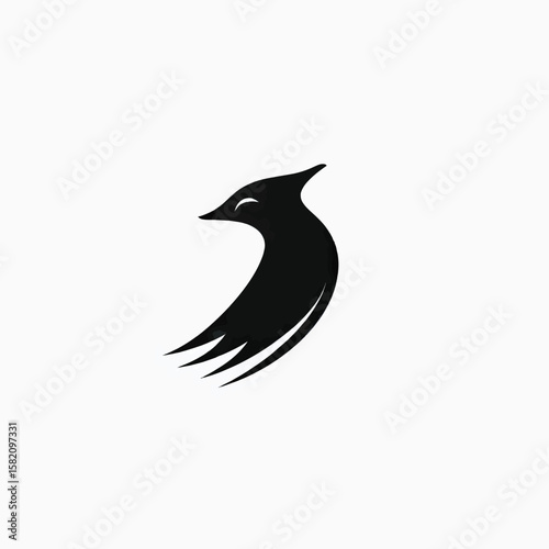 silhouette of a bird