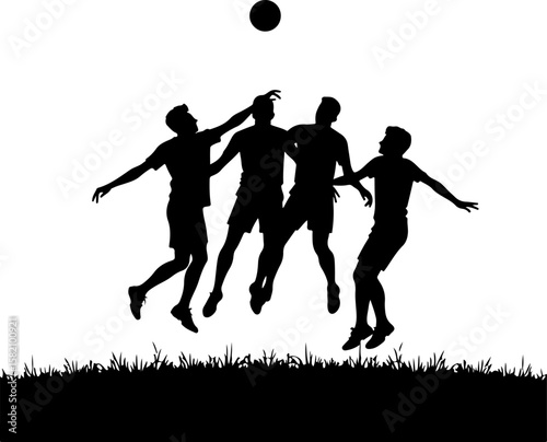silhouettes of soccer players, silhouette, sport, vector, people, illustration, ball, football, men, silhouettes, soccer, sports, dance, running, evolution, player, basketball, athlete, run, runner, b