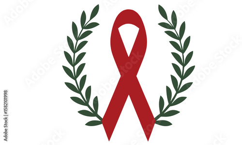 Awareness Ribbon & Charity Icon Vector Set 