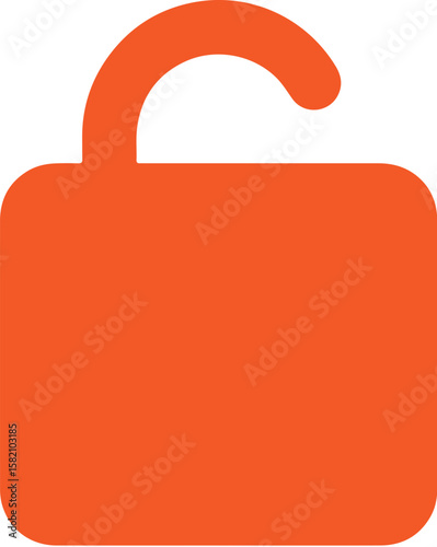 unlock icon simple icon. Vector ICON all icon Viktor	
