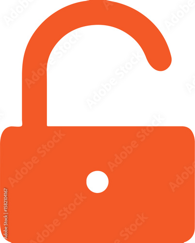 unlock icon simple icon. Vector ICON all icon Viktor	
