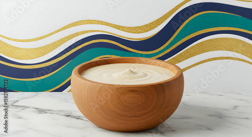 Wallpaper Mural Creamy Indulgence Luxurious Yogurt Smooth Texture Delightful Taste Torontodigital.ca