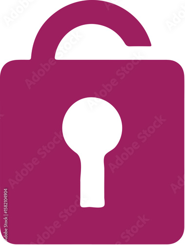 unlock icon simple icon. Vector ICON all icon Viktor	
