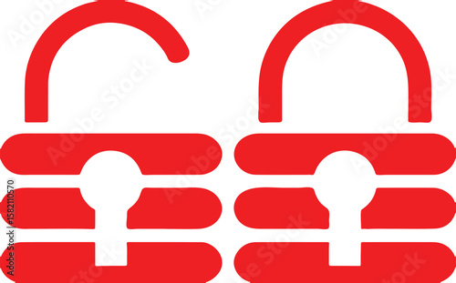 unlock icon simple icon. Vector ICON all icon Viktor	

