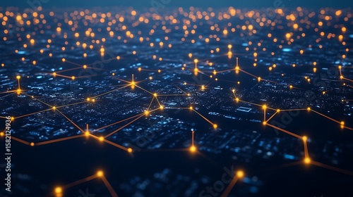 Abstract cityscape network